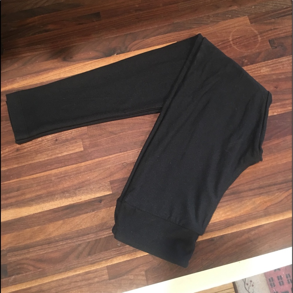 Lularoe Tween Black Leggings